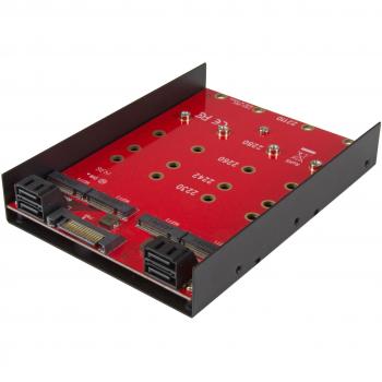 Adattatore M.2 NVMe NGFF X4 SATA per Alloggiamento da 3.5