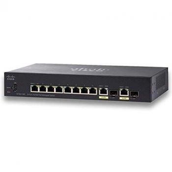 Cisco small business sf352-08p switch gestito l2/l3 8 porte 10/100 poe