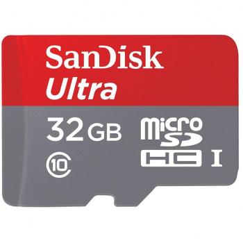 SanDisk Ultra MicroSDHC 32GB – Con adattatore SD