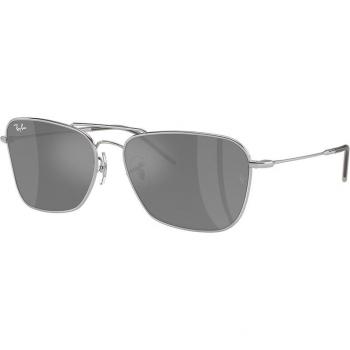 Caravan Reverso Ray‑Ban RBR0102S – Gafas de Sol Plateadas