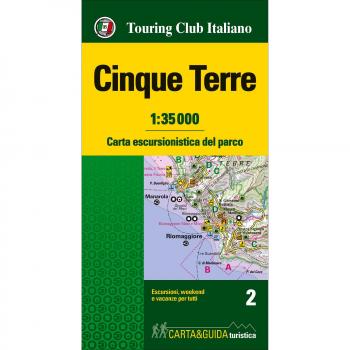 Cinque Terre. Carta escursionistica del parco. 1:35.000