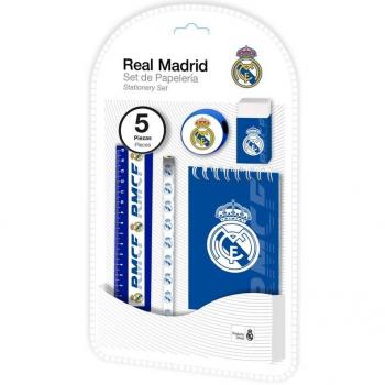 Set de Papelería Real Madrid 5 Piezas KIDS