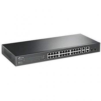 TP-Link TL-SG1024 switch di rete gestito Layer 2 Fast Ethernet (10/100Mbps) Nero