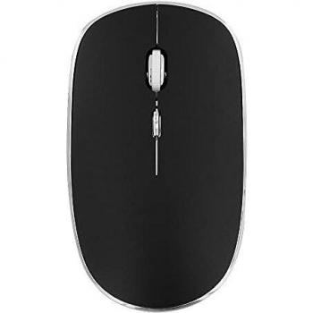 Mouse Rubby Wireless 1600 DPI Nero/Argento T'nB