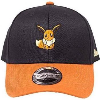 Gorra de béisbol Difuzed Pokémon Eevee bordada, naranja (BA130906POK)