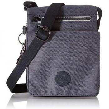 Kipling NUEVO ELDORADO Bolso bandolera, 20 cm, 1 litro, Negro (Carbón)