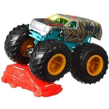 Mattel-FYJ44 Monster Truck en Escala 1:64 Accesorios