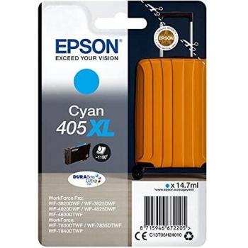Epson C13T05H24010 405 XL ORIGINAL Cartuccia cyan 1100 pag 14.7ml 8715946672205
