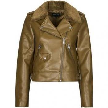 Casaco Imitação Couro Onlvilhelma Feminino