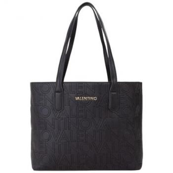 Bolso Shopper Pansy Negro – Valentino