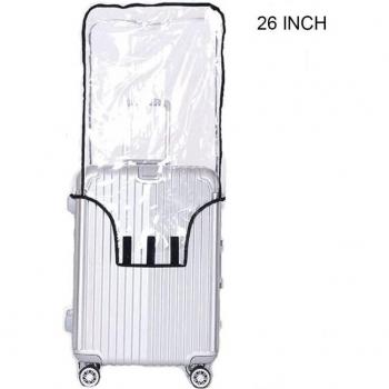 Protectores de equipaje transparentes de PVC, funda para maleta de 20 a 30 pulgadas