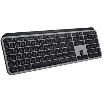 Logitech MX Keys f/ Mac tastiera RF senza fili + Bluetooth AZERTY Francese Grigio