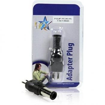HQ PSUP-PLUG15 7x1 mm Maschio‑Maschio AC/DC Nero EU1000