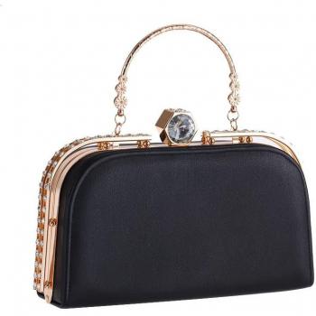 Bolsos de Noche de PU con Cristales para Mujer