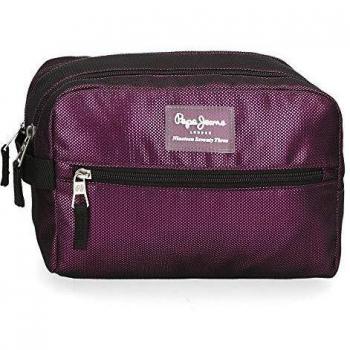 Neceser Pepe Jeans Lily, Morado, 24x17x15 cm