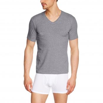 Pepe Jeans Aiden Pack de 2 Camisetas para Hombre en Gris Marl, Talla XL