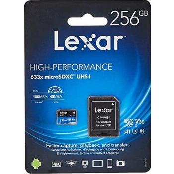 Lexar 633x 256 GB MicroSDXC UHS-I Classe 10