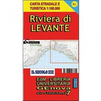 RL Riviera di Levante. Carte stradale della Riviera ligure di Levante