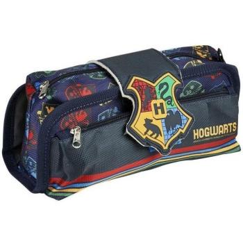 Estuche Portatodo Velcro Harry Potter Azul