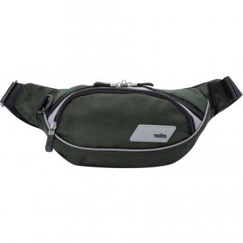 Riñonera Totto Voltio de viaje en color verde