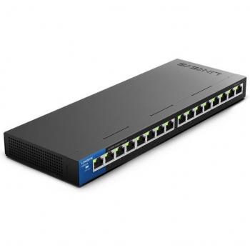 Linksys LGS116 No gestito Gigabit Ethernet (10/100/1000) Nero