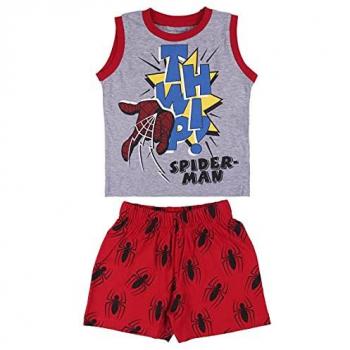 Pijama Infantil Spider-Man Gris