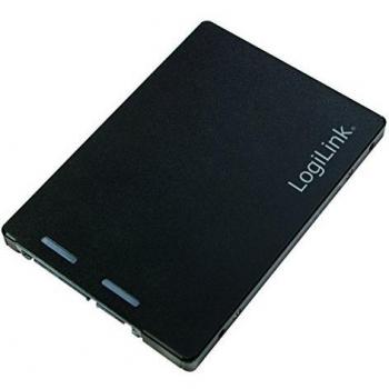 Adattatore LogiLink AD0019 M.2 (NGFF S ATA III) a S-ATA (2,5 pollici SSD), B + M Key Compatibile Nero