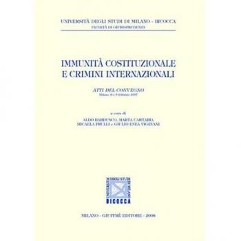 Immunita' costituzionali e crimini internazionali