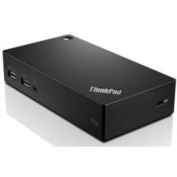 Lenovo ThinkPad USB 3.0 Pro Dock EU Cablato 3.2 Gen 1 Type-A Nero