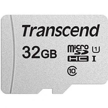 Transcend TS16GUSD300S Scheda di Memoria MicroSDXC 300S, 16 GB, Senza adattatore, Imballaggio Standard