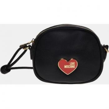 Bandolera mini negra Love Moschino