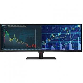 Lenovo ThinkVision P44w LED Display 110.2 cm Curved Matte Black