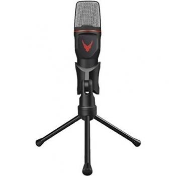 Varr Microfono Gaming con Treppiede Nero