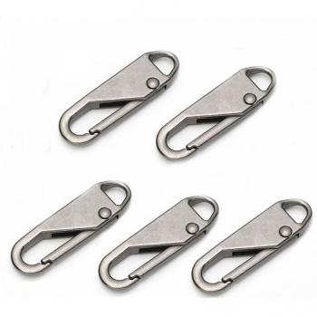 Deslizador de cremallera de metal