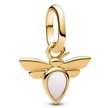 Mini Colgante de Abeja Blanca “Pandora”