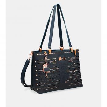 BOLSO TOTE AZUL MARINO ANEKKE NATURE
