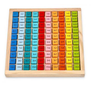 Multiplikationsabenteuer aus Holz – Lelin Lernspielzeug 10279