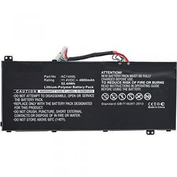 Batteria Acer 52Wh Li-pol 11.4V 4600mAh
