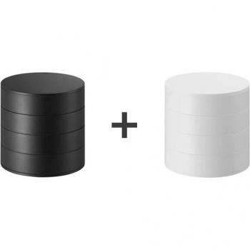 Organizador de joyas giratorio 4 capas