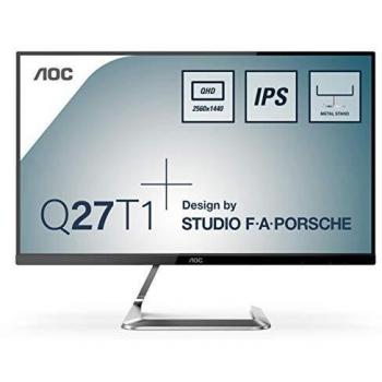 AOC Style-Line Q27T1 27 Quad HD LED 2560 x 1440 Silver