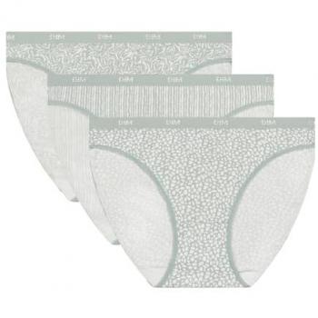 Pack de 3 bragas estampadas con algodón elástico