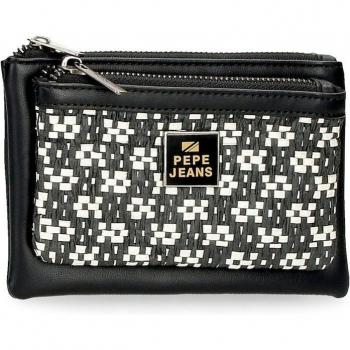 Pepe Jeans Monedero Lana mujer negro 17x9x2