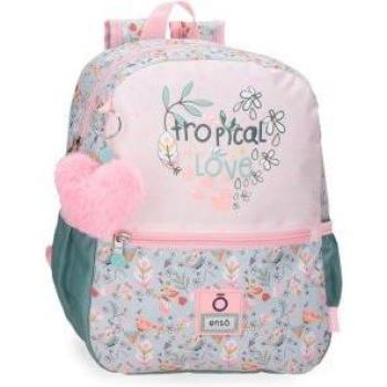 Enso Mochila Paseo Rosa Tropical 32 cm