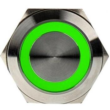 DimasTech Vandalismusschalter 25mm Silverline Verde