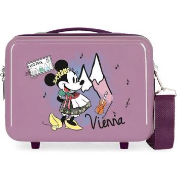 Joumma Bags. Neceser ABS LetÂ´s Travel Minnie Vienna Adaptable morado