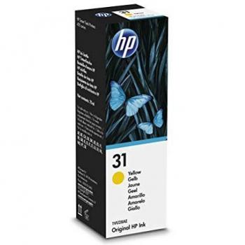 HP 31 GIALLO 1VU28AE FLACONE DI INCHIOSTRO ORIGINALE PER HP Smart Tank 513,455,457,555,559,570,655 CAPACITA 70ml