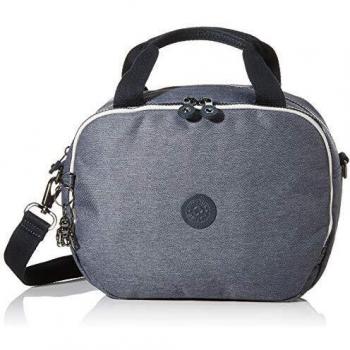 Kipling PALMBEACH Bolsa de Viaje, 23 cm, 7 litros, Negro (Carbón)