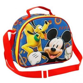 Karactermania Bolsa Portamerienda 3D Mickey Mouse Amigos Felices