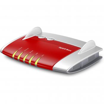 AVM Fritz!Box 4020 International Router Wireless N 450, 1 USB per Modem 3G-4G, 4 Porte LAN, Access Point, Design Compatto