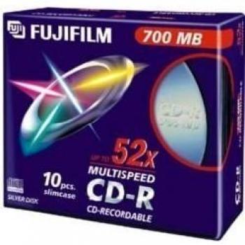 Fujifilm CD‑R 80 (Confezione 10 pezzi)